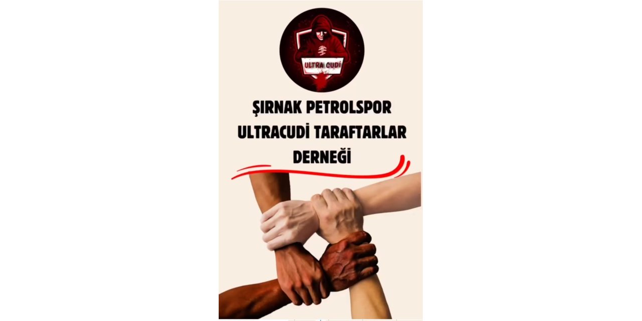 Şırnak Petrolspor UltraCudi Taraftar Derneği Resmen Kuruldu